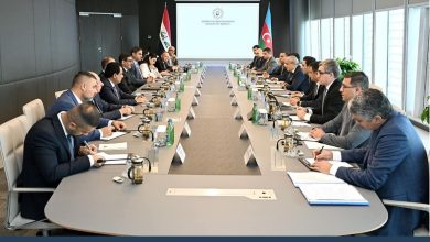 صورة بدأت في العاصمة الأذربيجانية باكو اجتماعات مكثفة بين وزارة التجارة العراقية ووزارة الاقتصاد الأذربيجانية