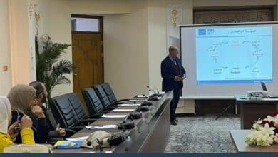 صورة ختم مركز ريادة الأعمال في اتحاد الغرف التجارية العراقية FICC دورة ( التواصل الفعال للمشاريع الناشئة في العصر الرقمي )