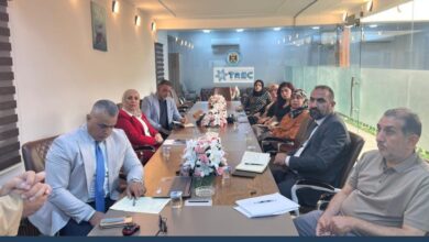 صورة أقام اتحاد الغرف التجارية العراقية بالتعاون مع وزارة التجارة – مركز الدراسات التجارية والاقتصادية